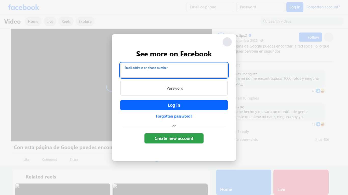 Con esta página de Google puedes encontrar la red social, o lo que sea de cualquier persona en segundos Lopeztips2 Facebook