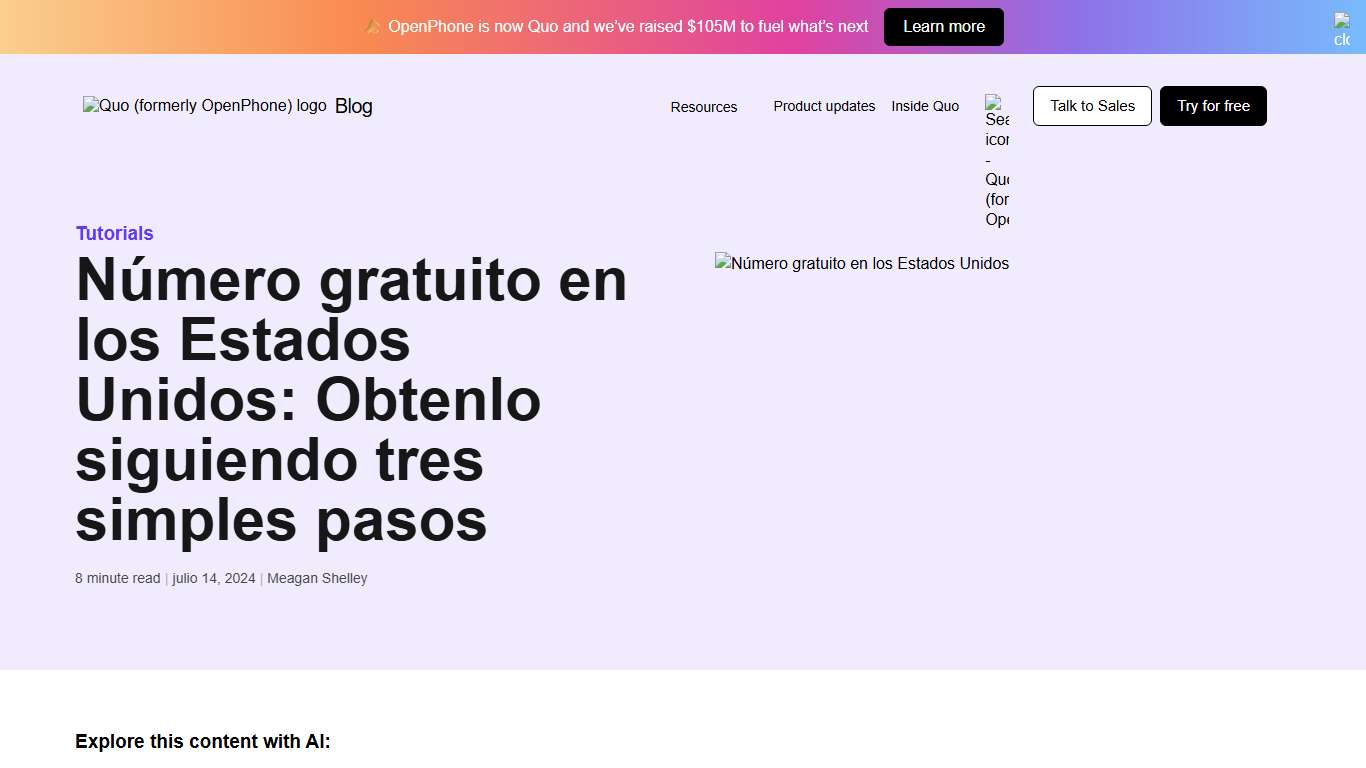Número gratuito en los Estados Unidos: Obtenlo en tres sencillos pasos