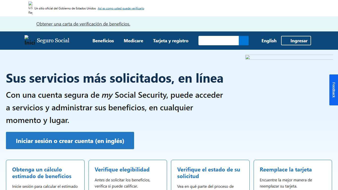 Administración del Seguro Social de los EE. UU. SSA