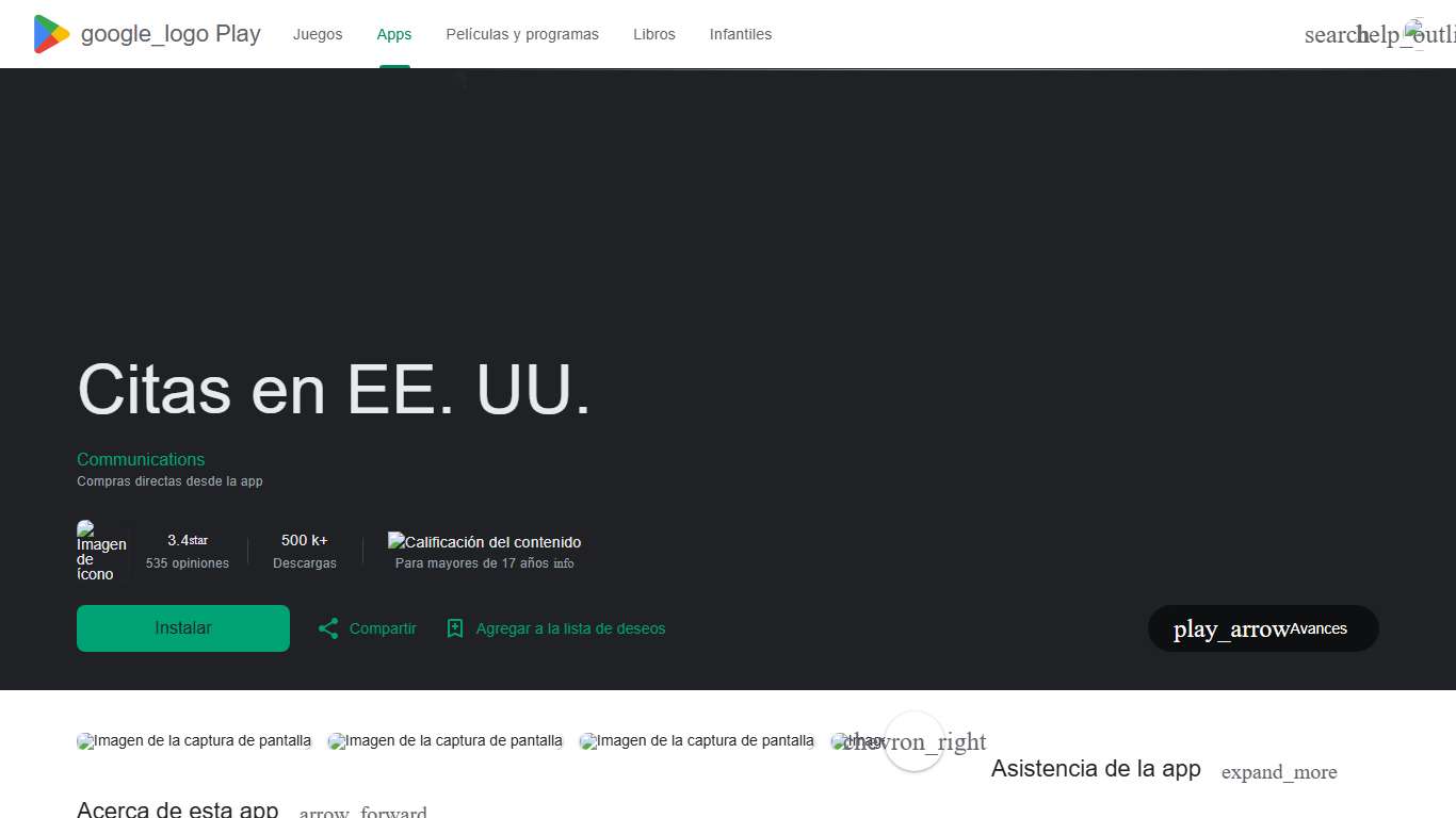 Citas en EE. UU. - Apps en Google Play