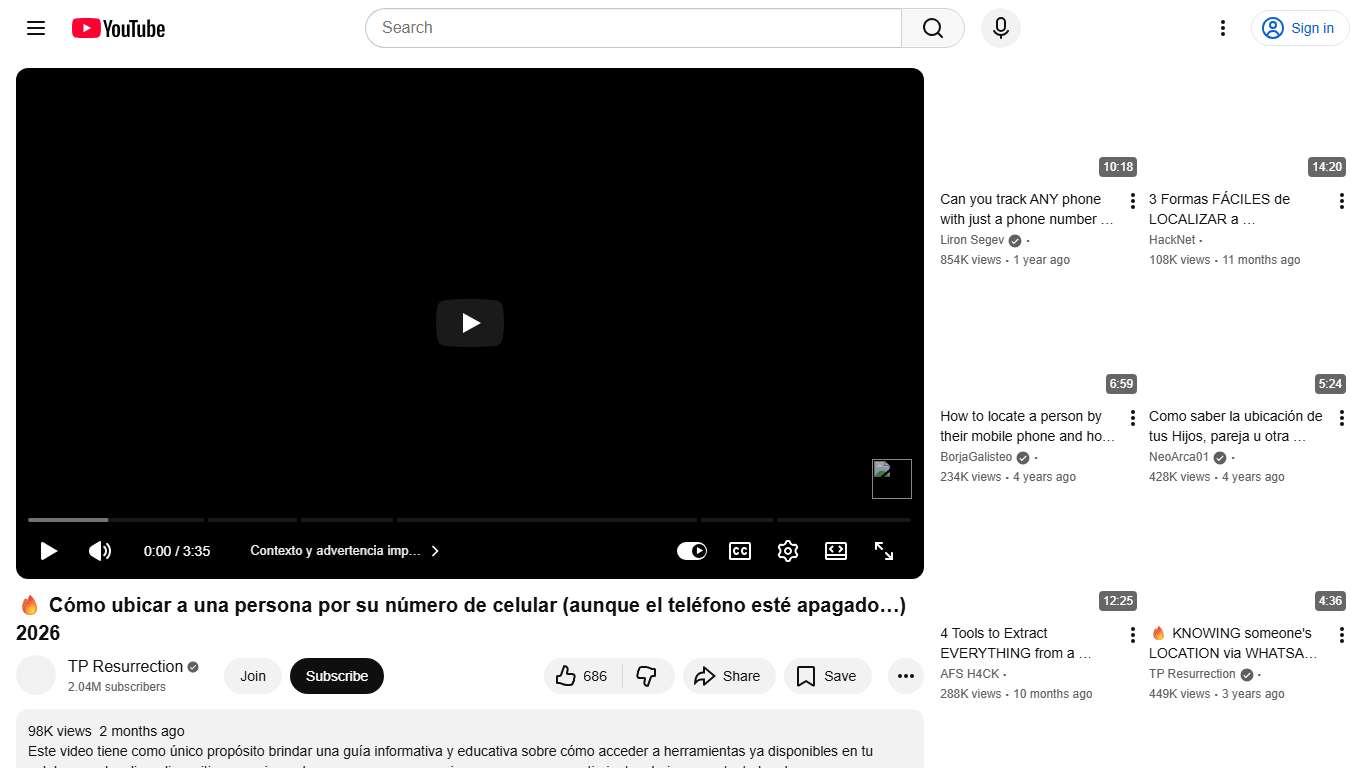 🔥 Cómo ubicar a una persona por su número de celular (aunque el teléfono esté apagado…) 2026 - YouTube